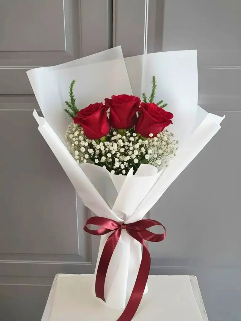 ช่อดอกไม้สด ร้าน Miss Flower วัดพระศรีมหาธาตุวรมหาวิหาร บางเขน กทม.